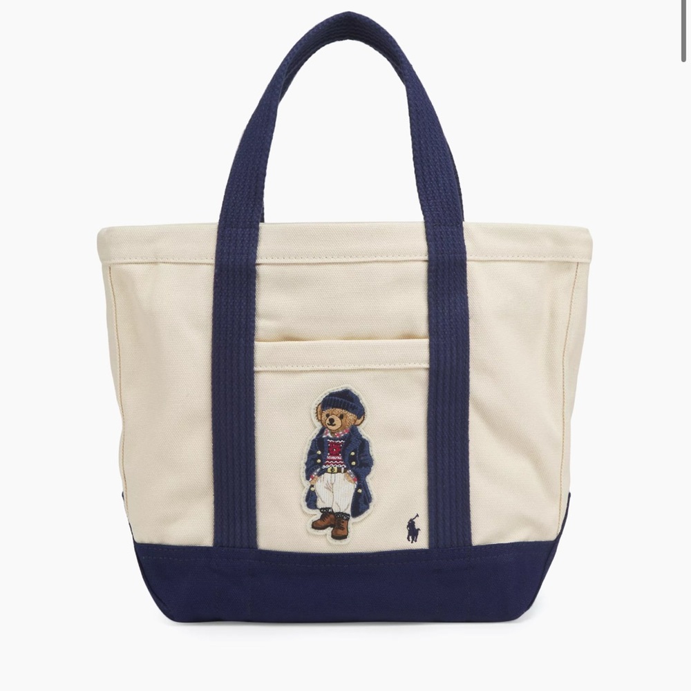 Polo Ralph Lauren
Small Canvas Polo Bear Tote Bag